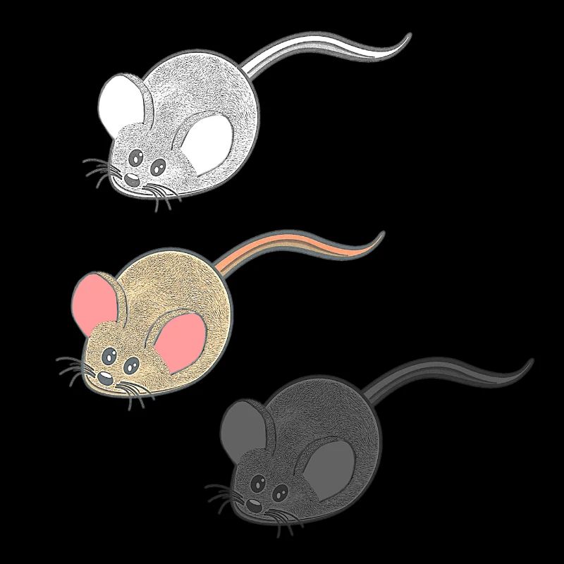 geschenkideen mäuse, Drei Mäuse, Mäuse Fan