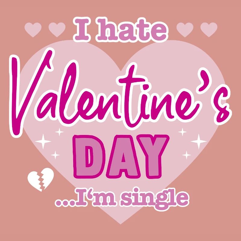 I hate valentine`s day
