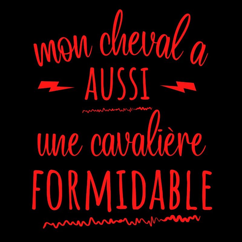 MON CHEVAL A AUSSI UNE CAVALIERE FORMIDABLE