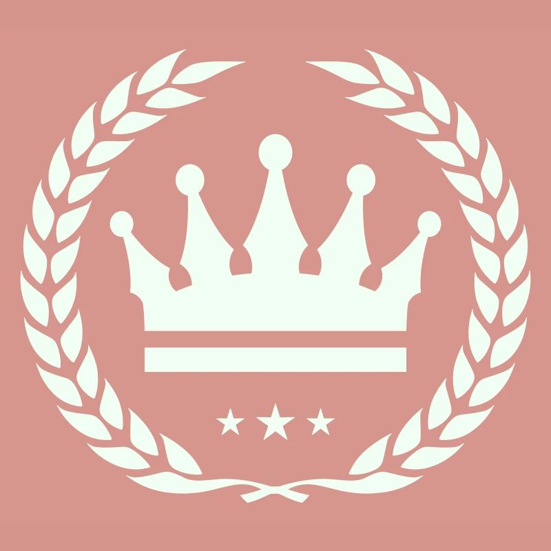 Conception de l’emblème du feuillage de la couronne