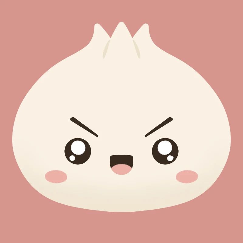 Grumpy Dumpling – süßes Maskottchen