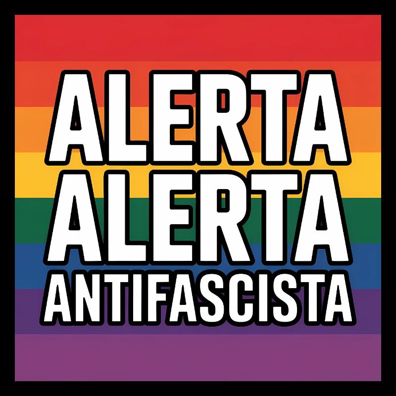 Alerta Alerta Antifascista - Antifa Tee