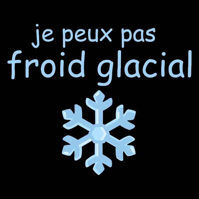 Frisson Glacial Flocon Bleu