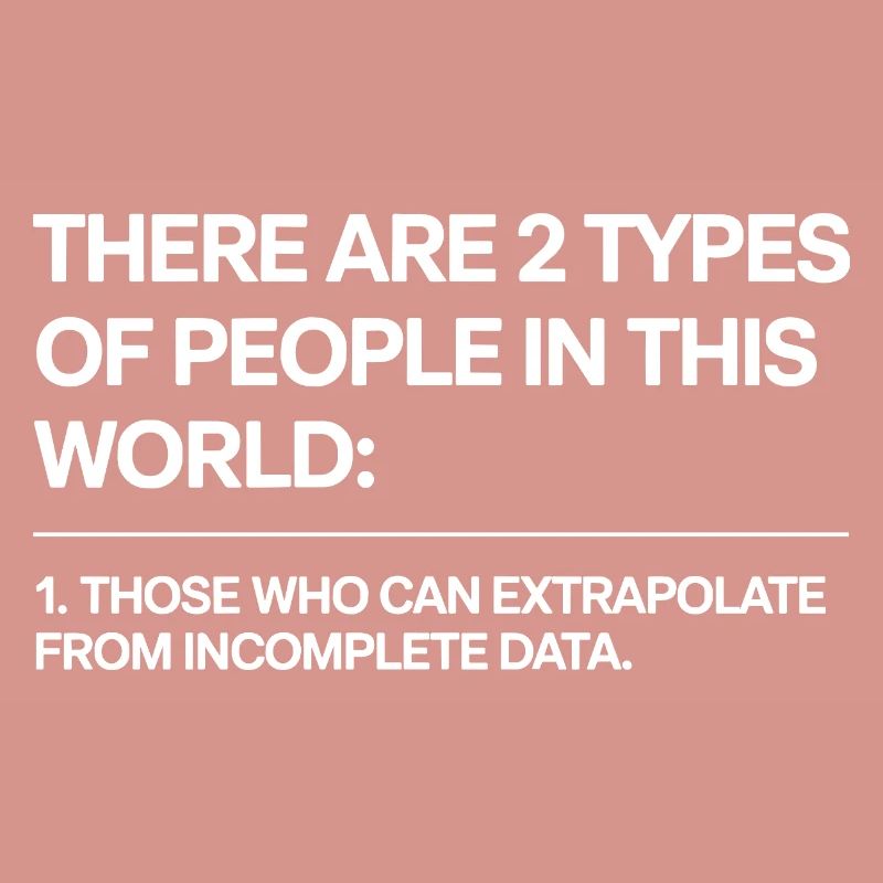 Statistik Analyse Data Science Extrapolation