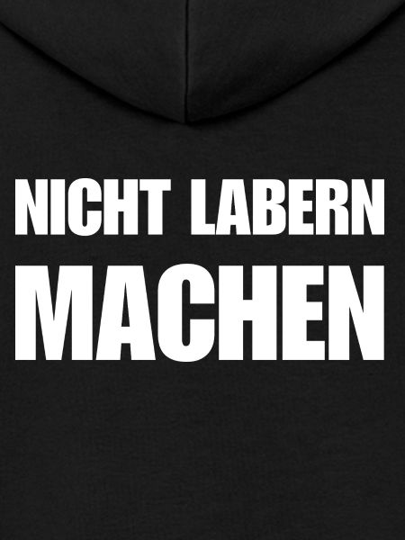 Nicht labern – einfach machen Statement