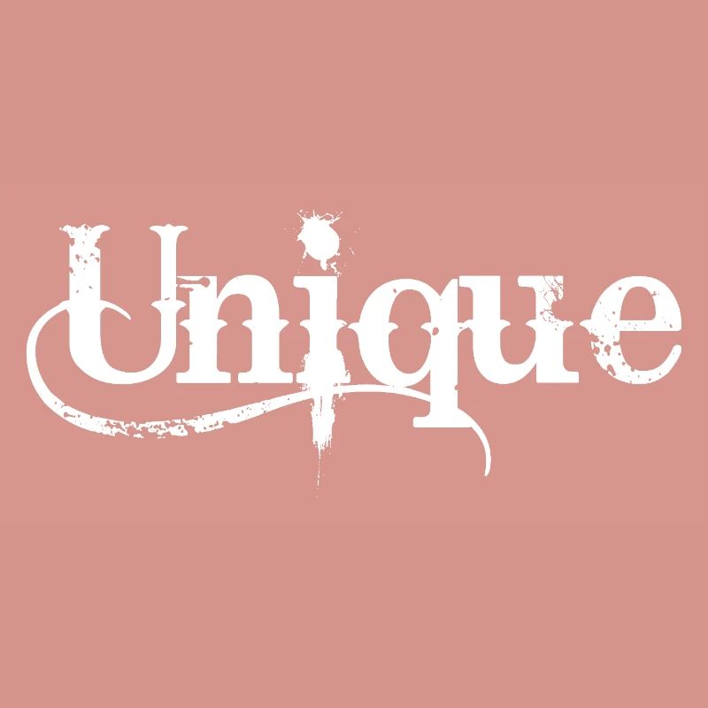 Unique Einzigartig Unikat Selbstwert Einzig Artig