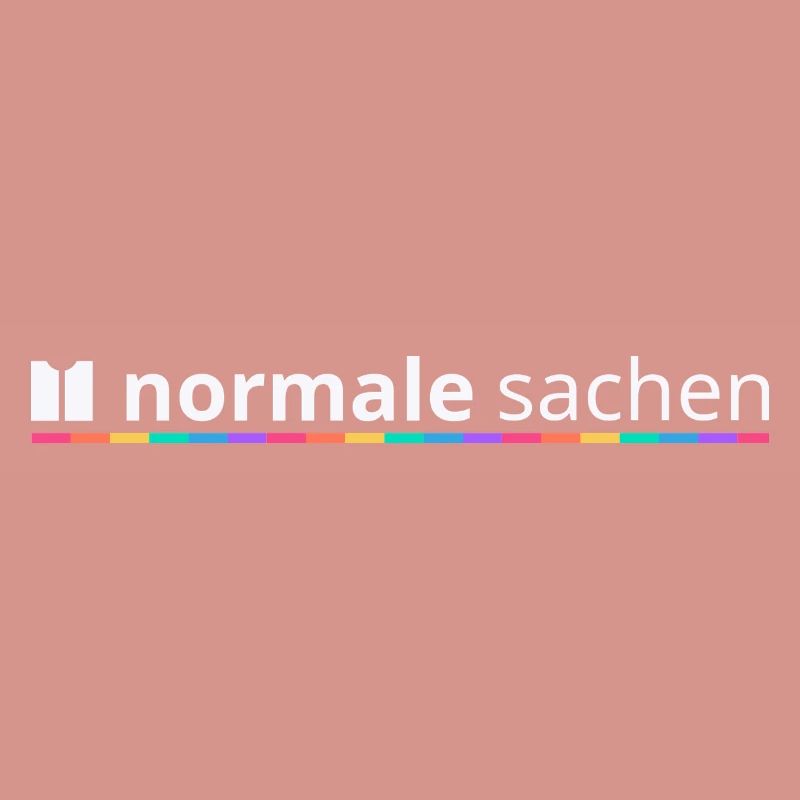 Normal Stuff Logo Arc-en-ciel