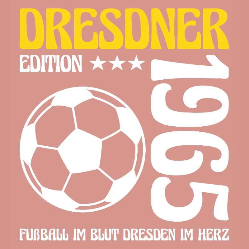 Dresdner Geburtstag 1965 Fußball Geschenk