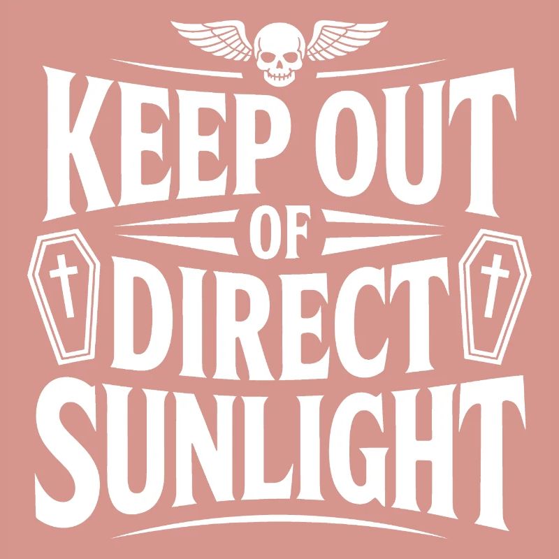 Tenir à l’abri de la lumière directe du soleil ! Vampire Goth Emo