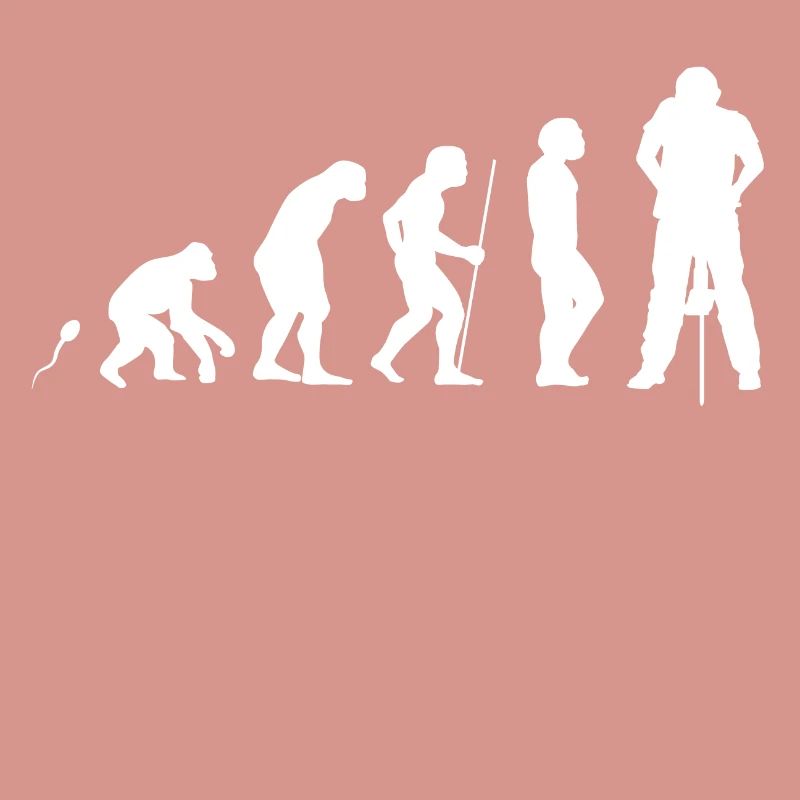 Presslufthammer Evolution Fun Shirt