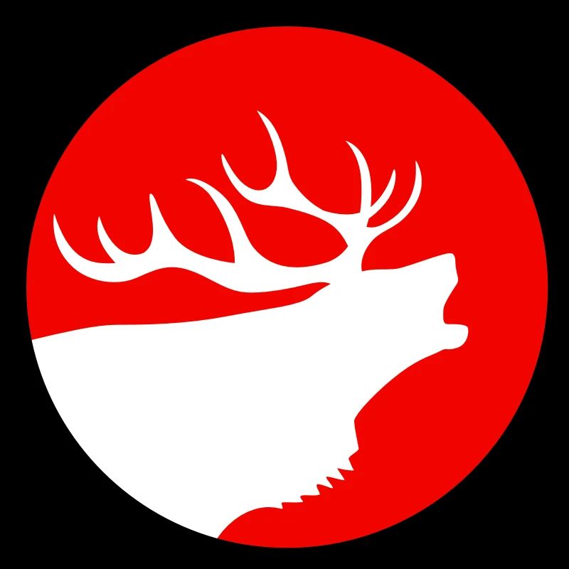 Röhrender Hirsch Design