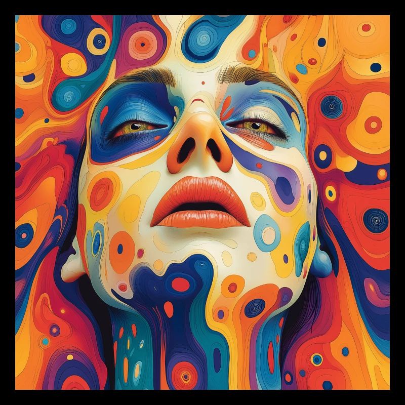 Visage Psychédélique