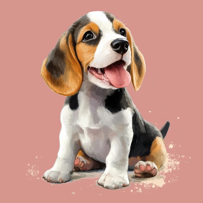Beagle Welpe