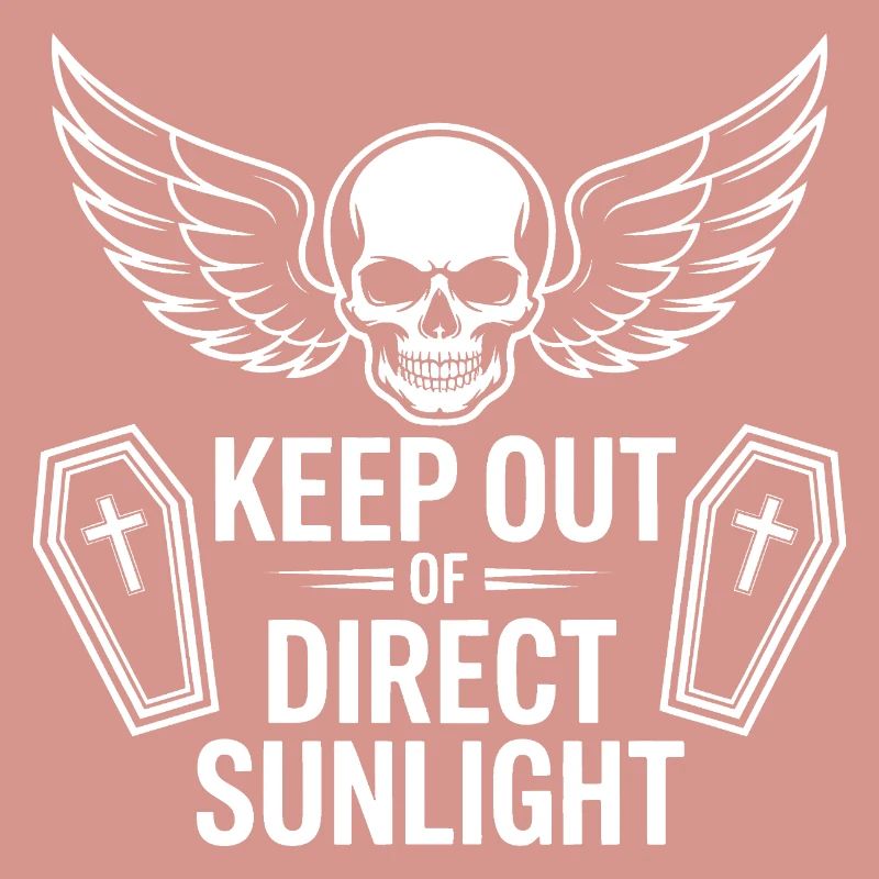 Tenir à l’abri de la lumière directe du soleil ! Vampire Goth Emo