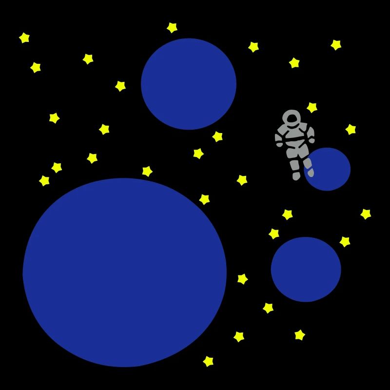 astronaut planets space spaceman