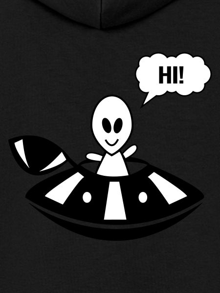 Alien ufo hi
