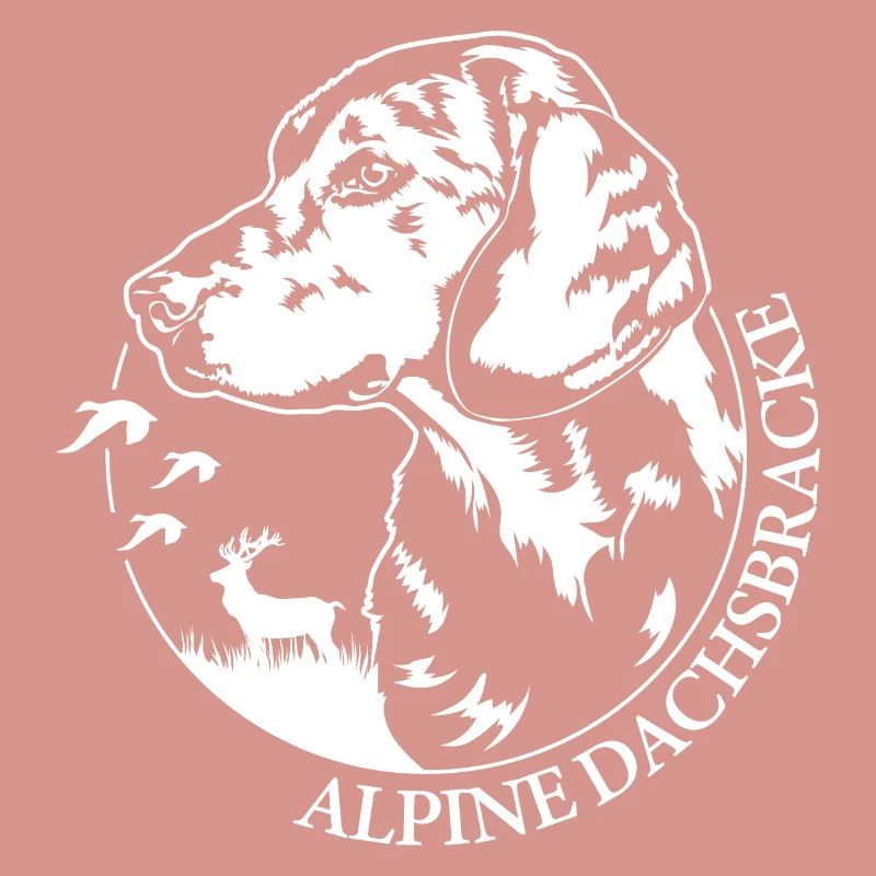 ALPINE DACHSBRACKE Hundeportrait Jagdhund Wilsigns