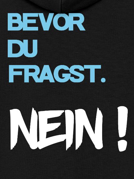 Cooler Spruch