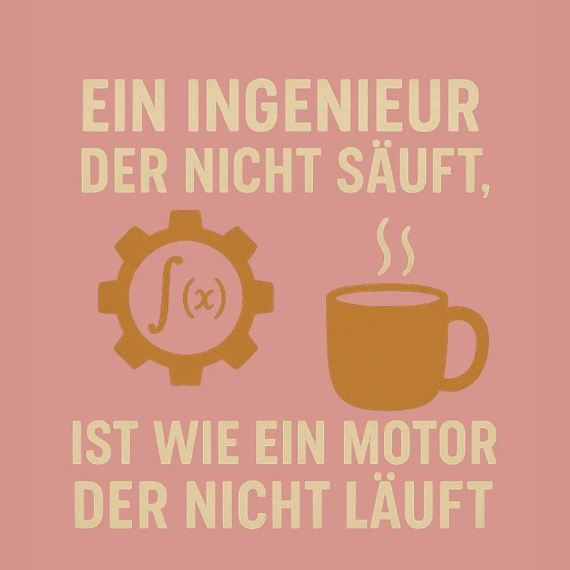 Ingenieur Humor Kaffee Motor