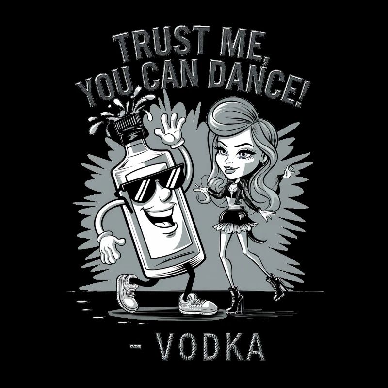Croyez-moi, vous savez danser. -Vodka