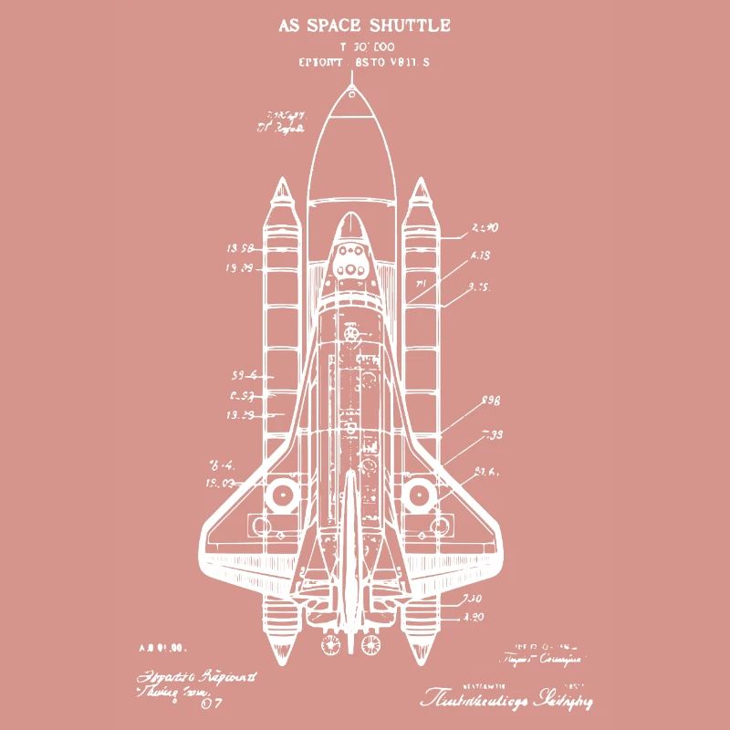 Plan de la navette spatiale