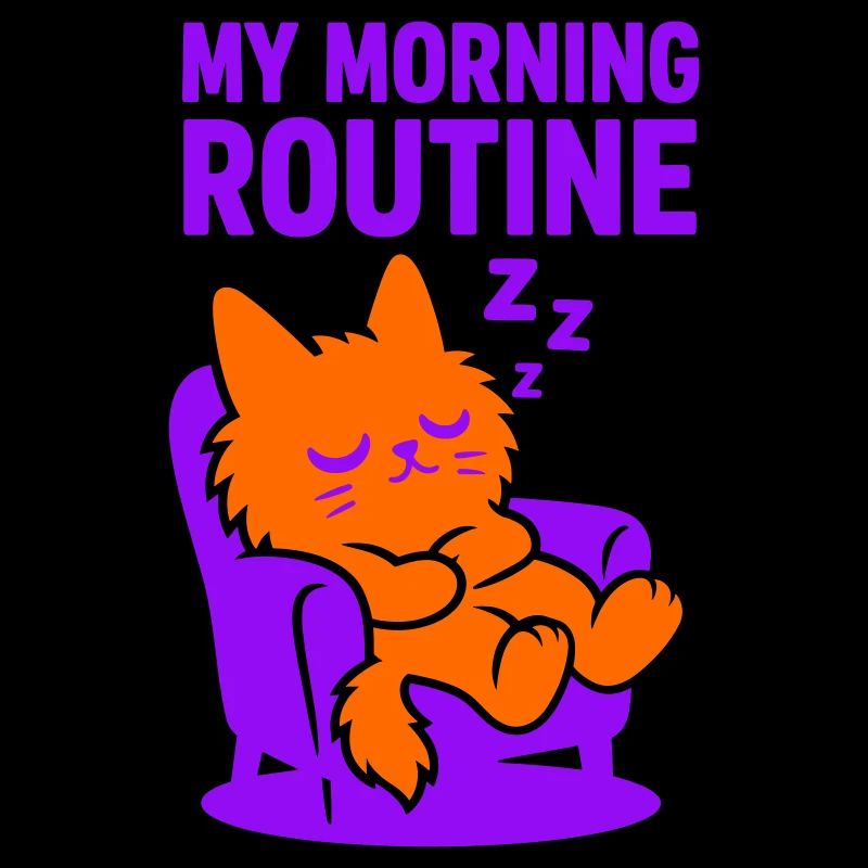 Routine matinale chat #1