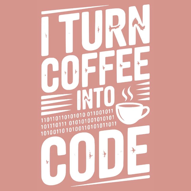 Je transforme le café en code