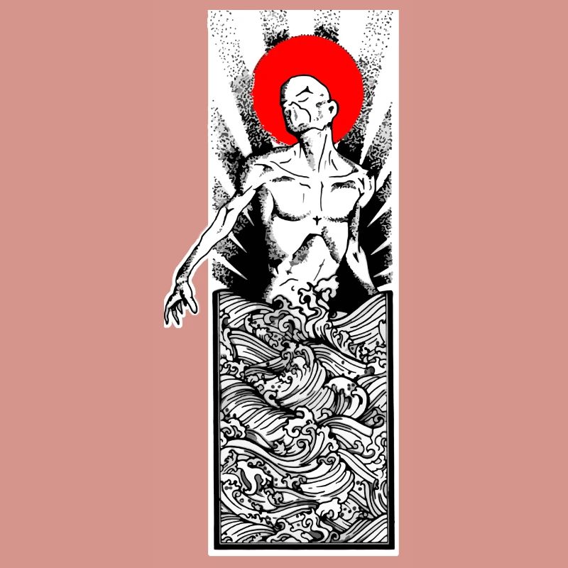 018 Calm Storm A Sticker