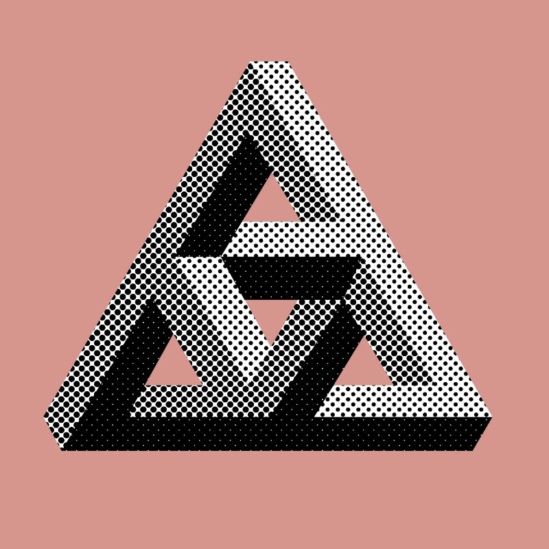 Optical Illusions Design Triangle