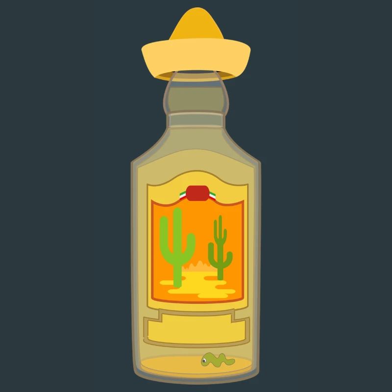 Tequila Bottle Mexico
