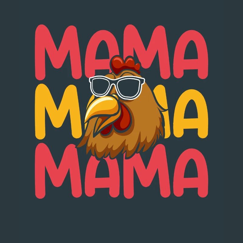 Henne Mama Mutter Hühner