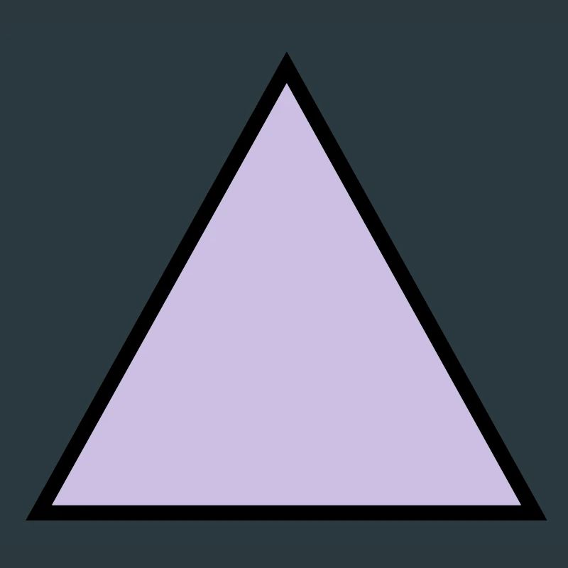 hipster triangle dreieck form