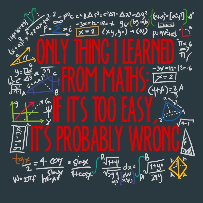 Math Math Algebra Calculating Funny Sayings