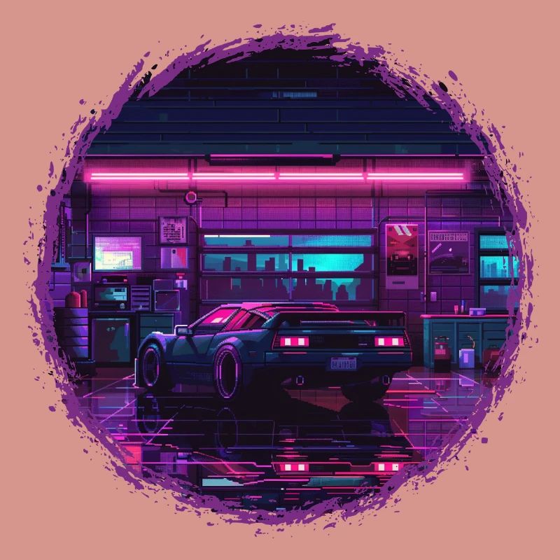 Neon Garage – RetroRift Night Edition