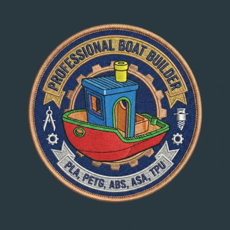 Professional Boatbuilder Benchy Patch