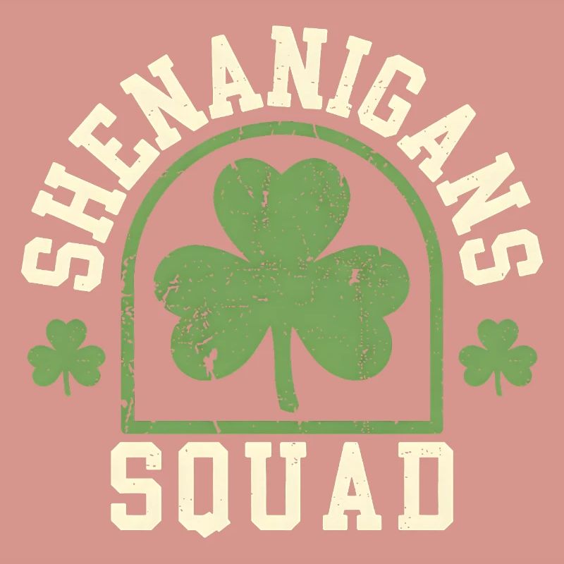 Shenanigans Squad Shamrock St. Patrick's Day Spaß