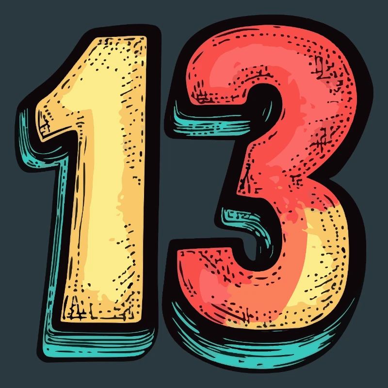 Bande dessinée à 13 chiffres
