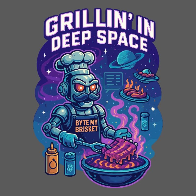 Griller dans l’espace lointain avec Byte My Brisket