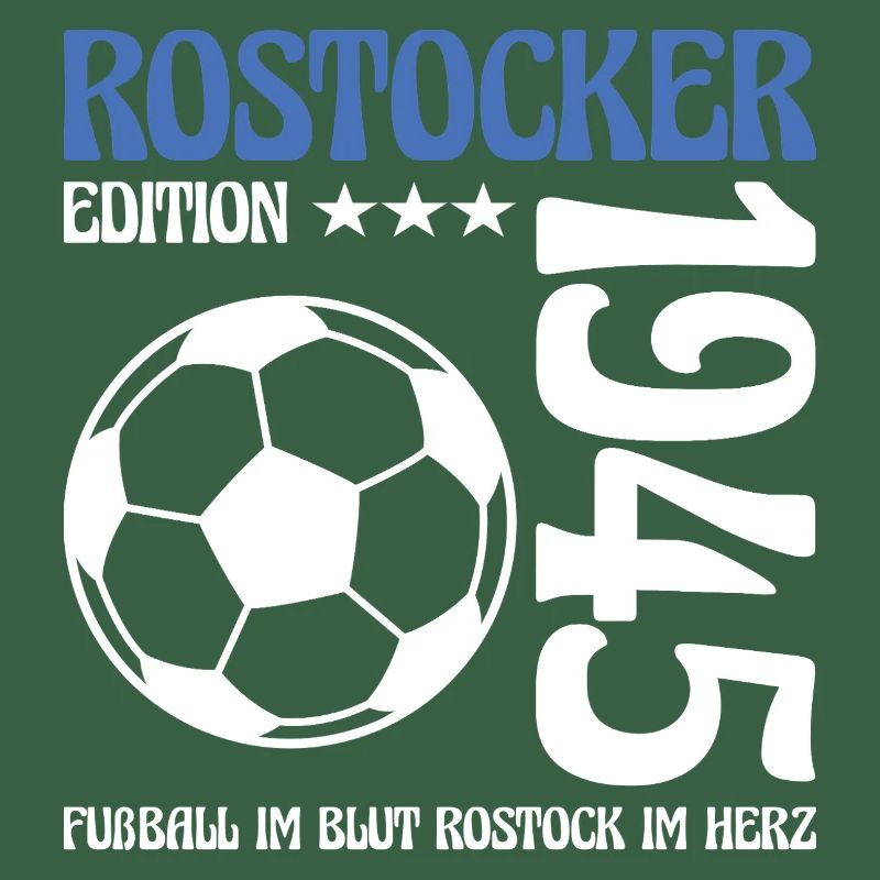 Rostocker Geburtstag 1945 Fußball Geschenk