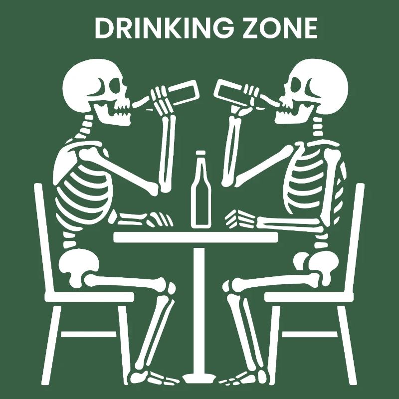 Skeletons Drinking Zone