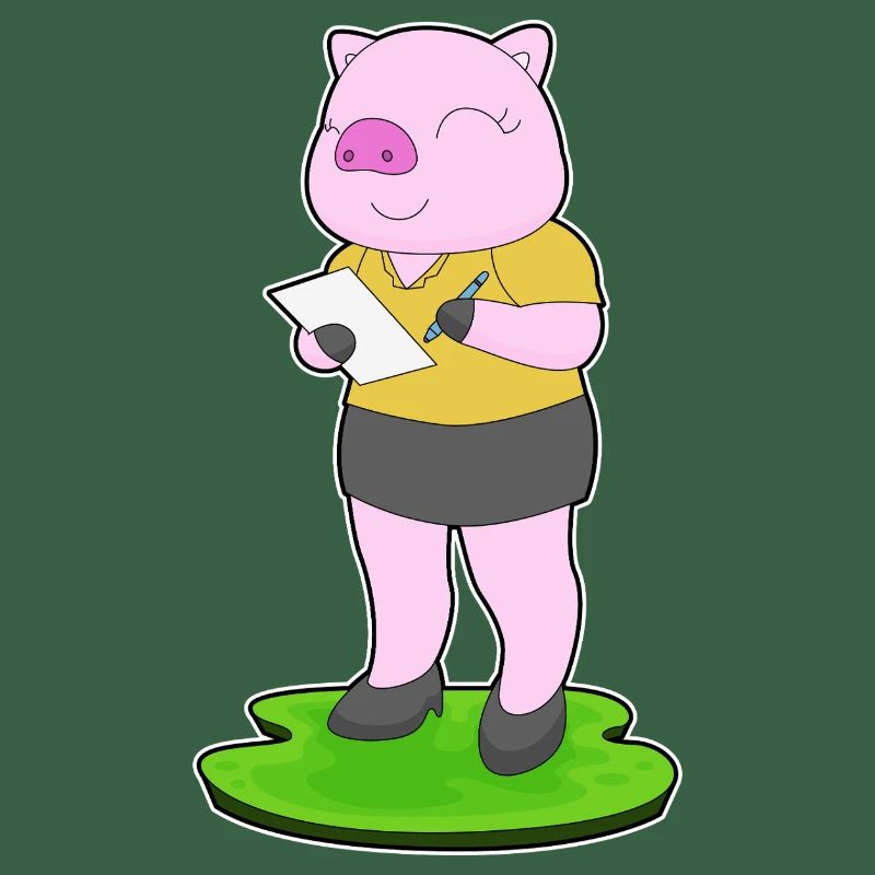 Note du secrétaire du cochon