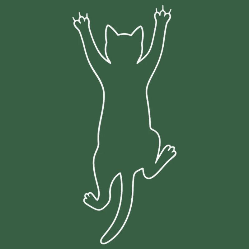 Climbing cat.