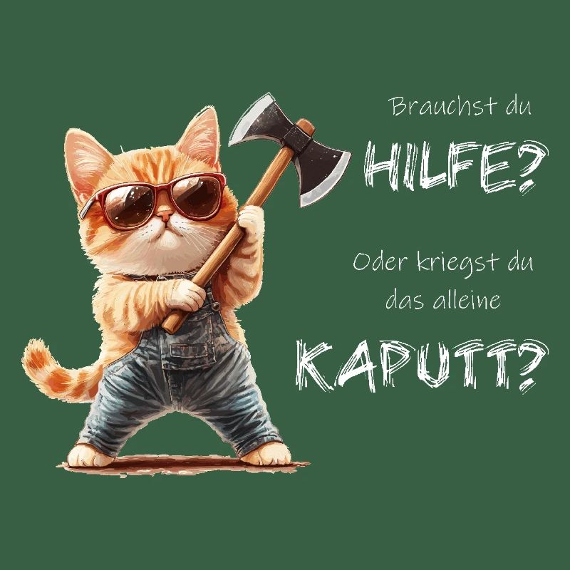 Cat Help Broken Alone