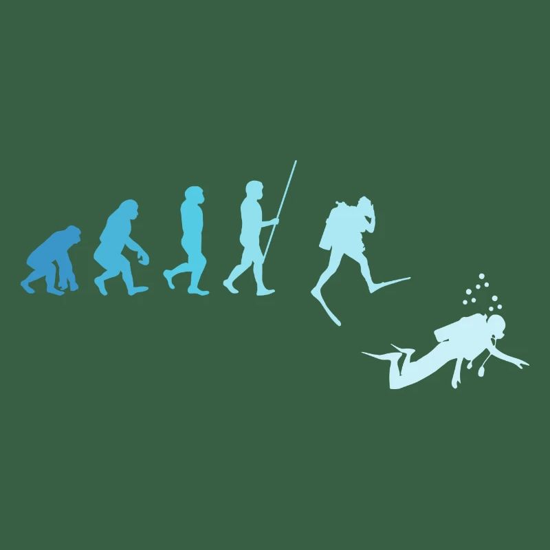 Plongeur Evolution Retro Scuba