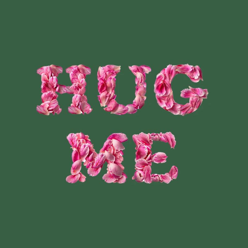 Hug Me mit Rosenblättern