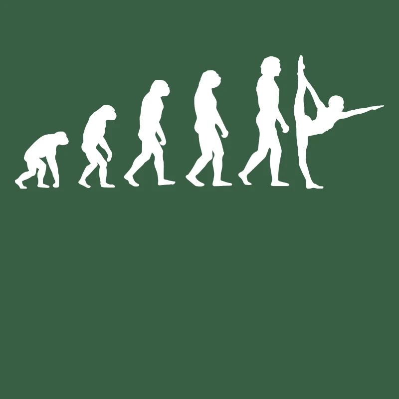 Ballett Evolution Tanzen Silhouette Shirt