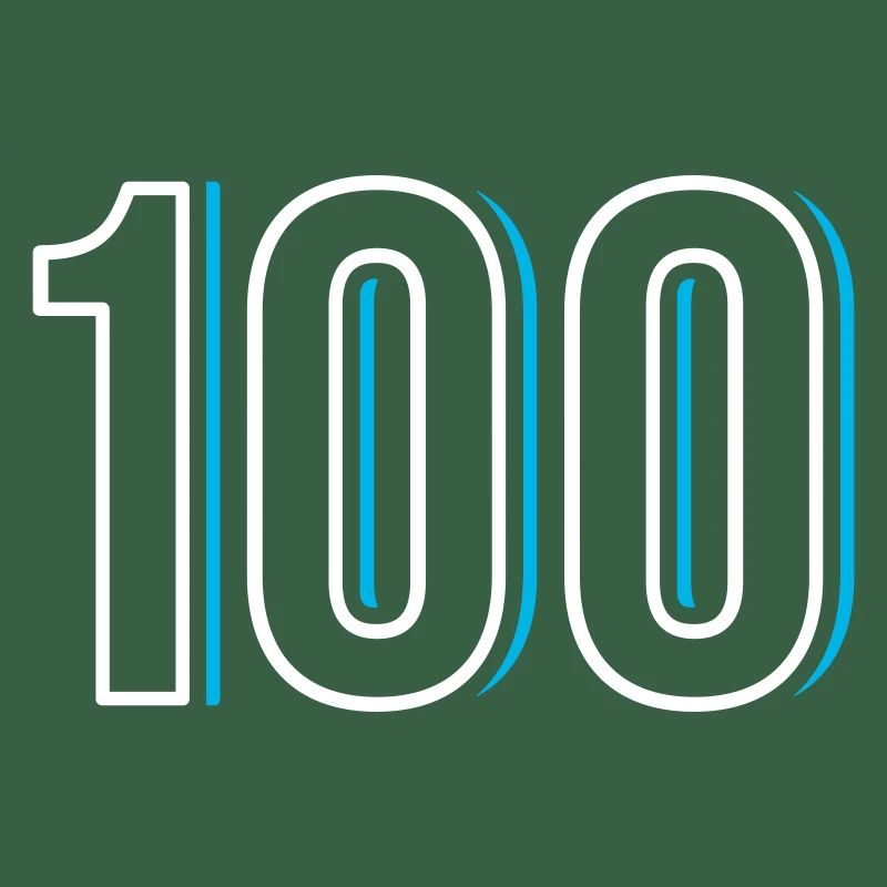 Numéro 100 - Cent - cent