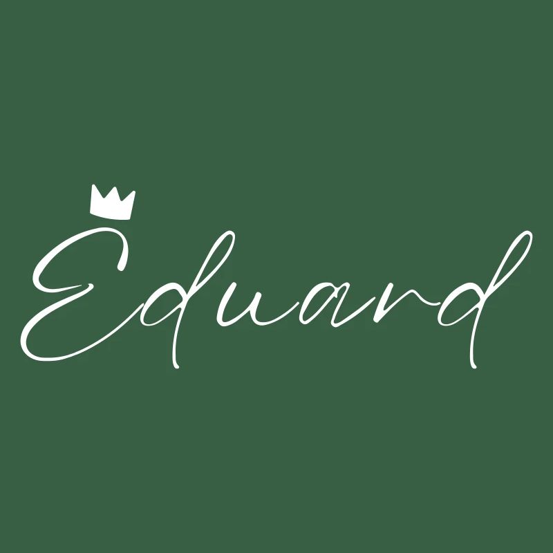 Eduard Nom avec E Nom du garçon Garçon Naissance Bébé Garçon