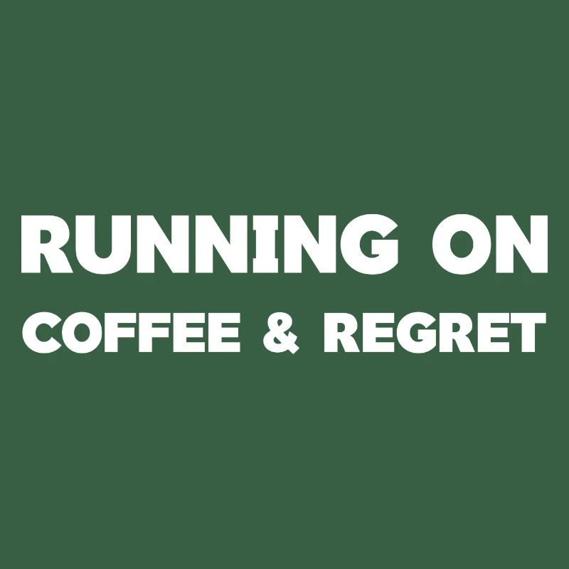 Lebendiges Kaffeezeit-Typografie-Design