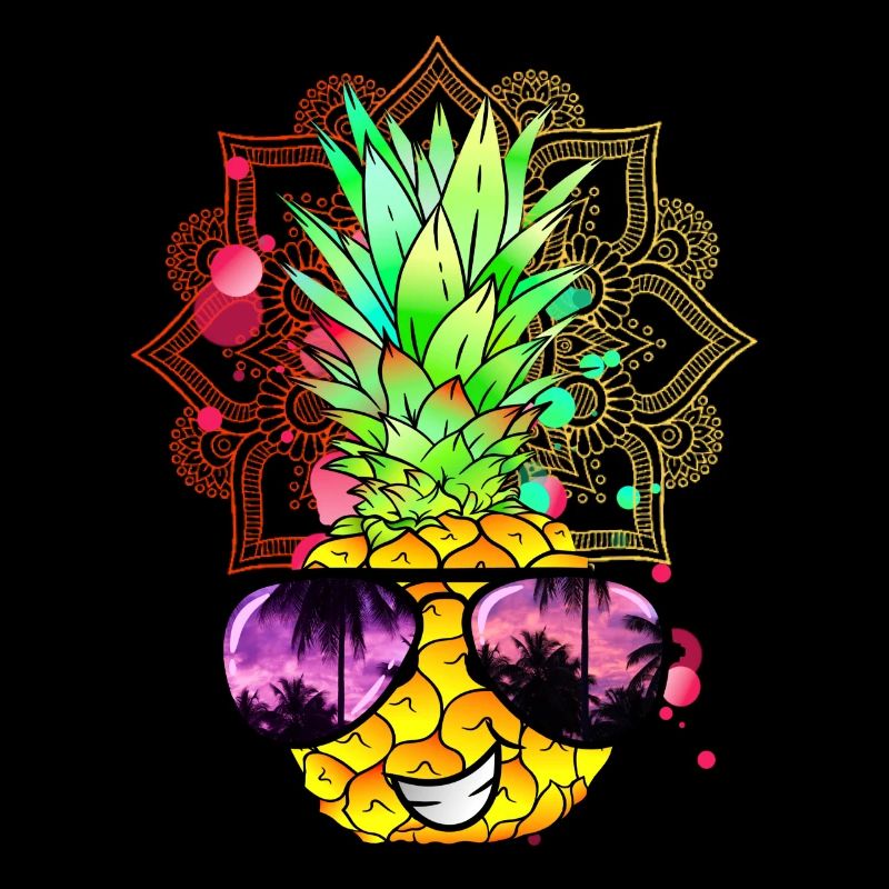 Mandala à l’ananas